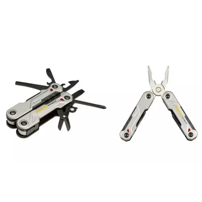 Multitool Stanley FATMAX T16 nero acciaio inox