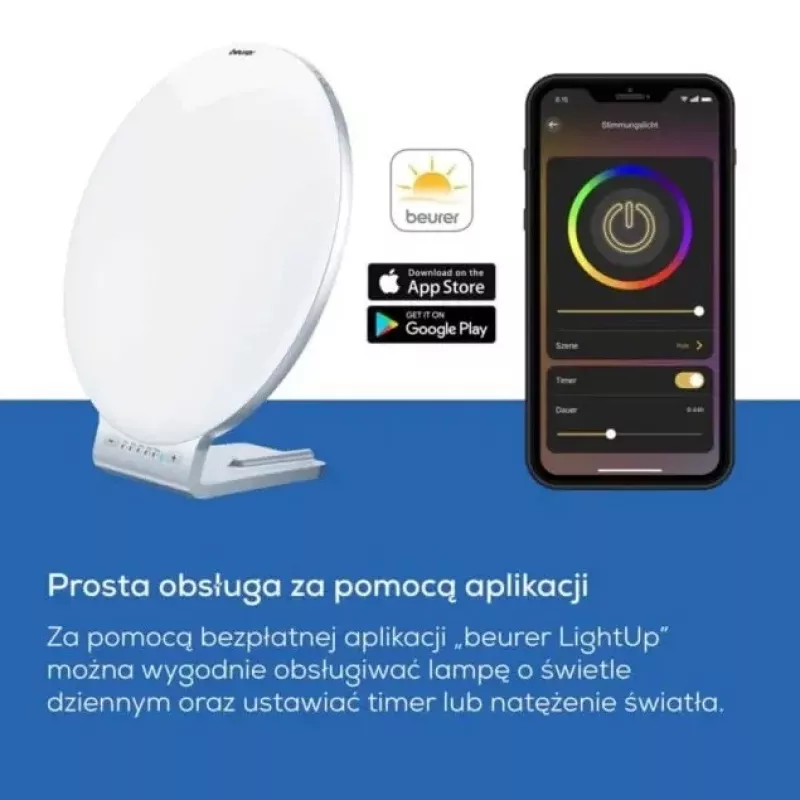 Lampada per fototerapia Beurer TL100 – intensità 10.000 Lux, design a risparmio energetico