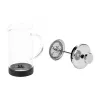 French press Jata HCAF1135 macchina per caffè manuale 0,35 l nero trasparente senza BPA