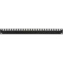 Pannello gestione cavi LOGON RAO305BL nero metallo 48,3 cm