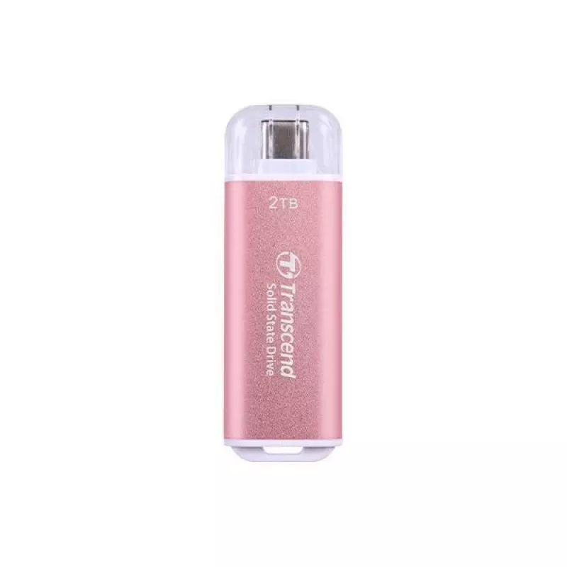 SSD Transcend 512 GB esterno USB Type-C ESD300 rosa