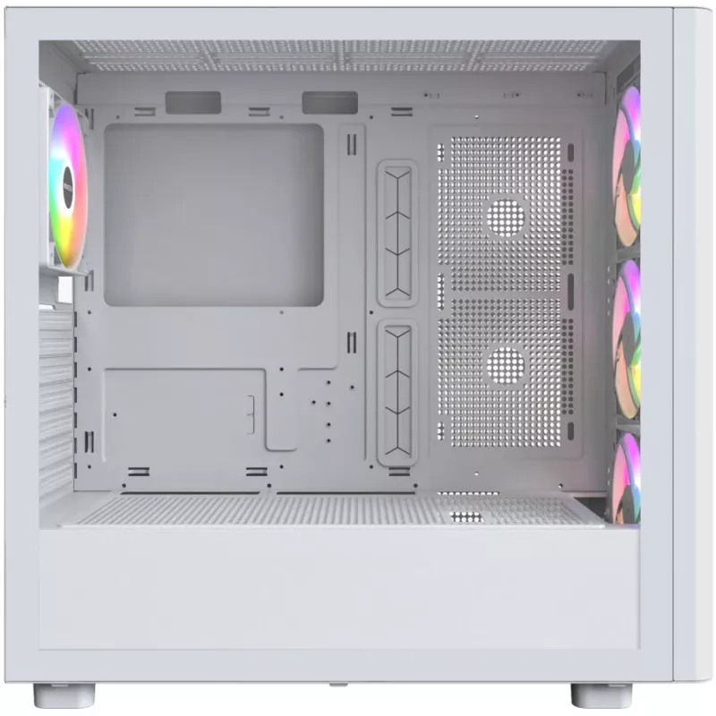 Montech XR Wood Midi-Tower bianco