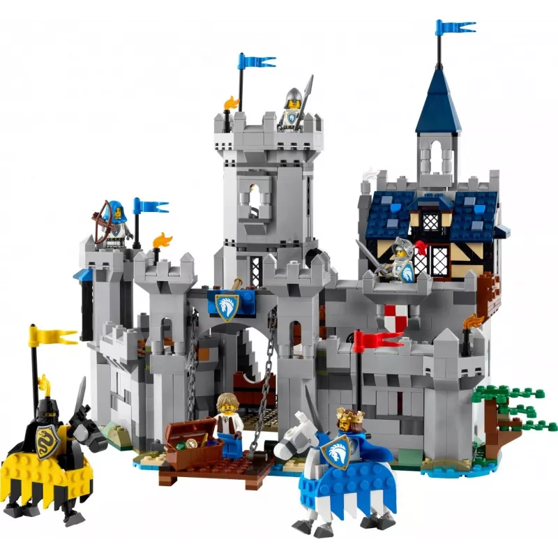 Giocattolo da costruzione LEGO Creator 3-in-1 castello medievale dei cavalieri set 31168 — 1371 pezzi, 6 minifigure, dai 9 anni