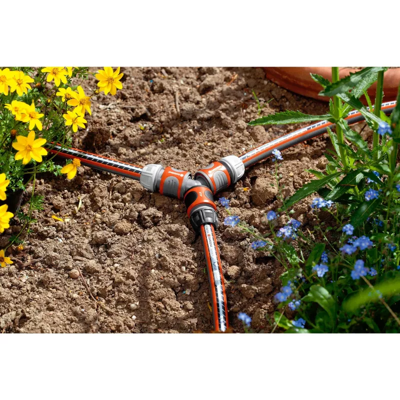 Set raccordi a due vie per tubo Gardena 18287-20