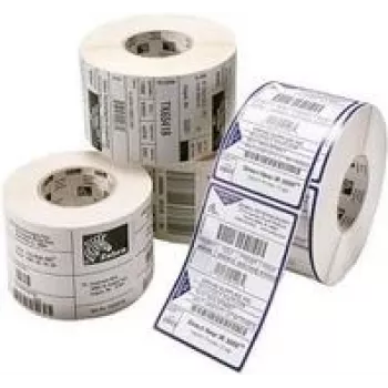 Etichetta Zebra Z-Ultimate 3000T bianco poliestere trasferimento termico 8,4 cm x 8 mm