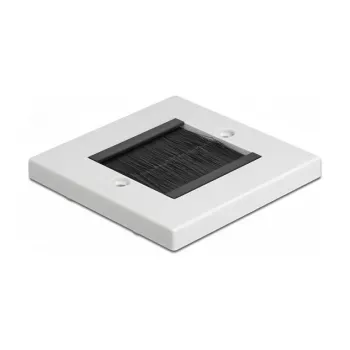 Piastra a parete DeLOCK 66491 bianco