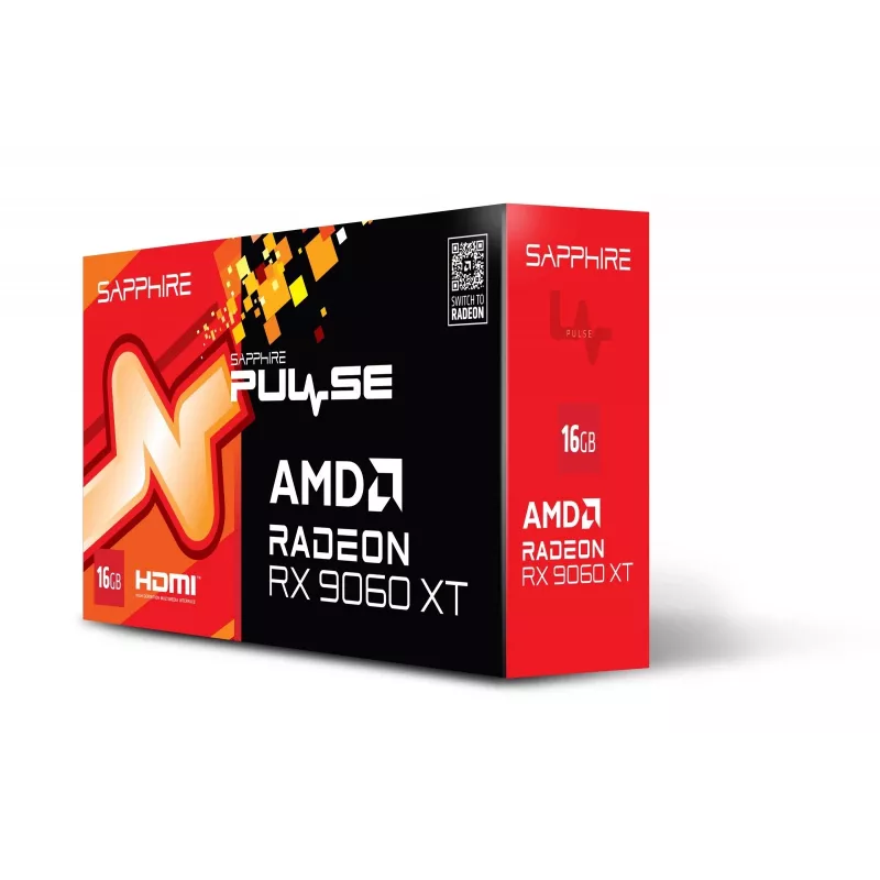 Scheda grafica SAPPHIRE PULSE Radeon RX 9060 XT 16GB