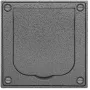BUSCH JAEGER scatola da incasso in plastica con coperchio a scatto UPhammerschlag grigio 1705 U-101