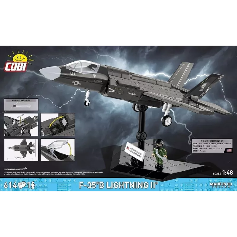 Mattoncini F-35B Lightning II - 614 pezzi