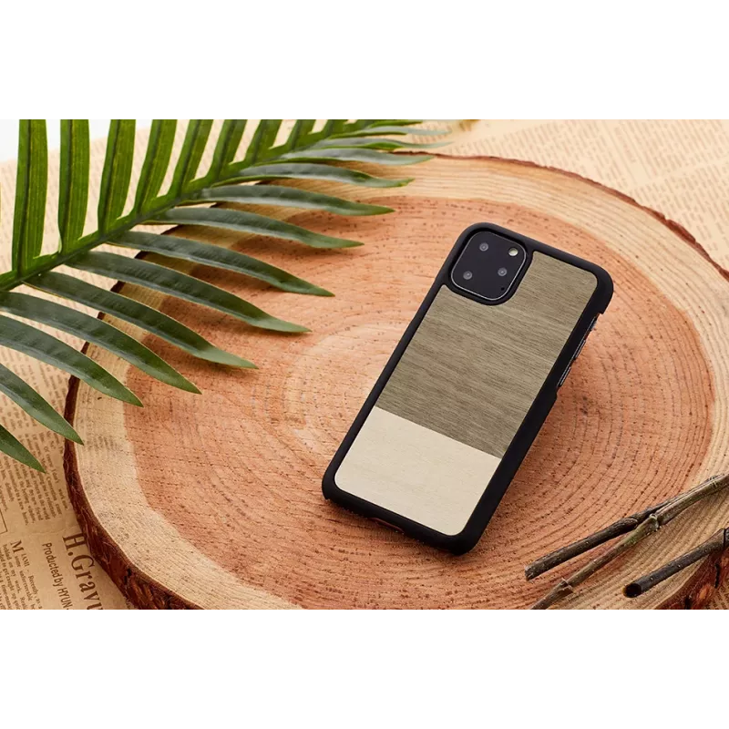 Custodia per smartphone man and wood per iPhone 11 Pro Max – nero, custodia protettiva