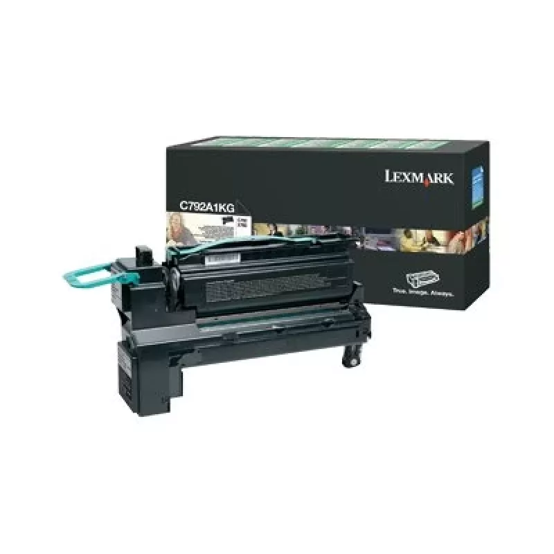 Lexmark C792A1KG Return Programme cartuccia toner, nera, 6000 pagine