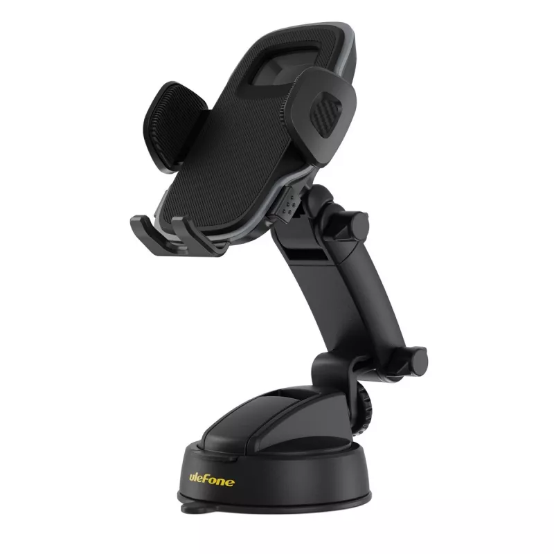 Supporto per smartphone e tablet da auto UleFone Armor Mount UAN15, supporto regolabile per cruscotto o parabrezza