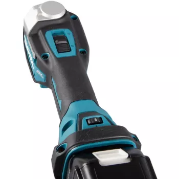 Multifunzione a batteria DTM52T1JX2, 18 Volt (blu/nero, batteria agli ioni di litio 5,0 Ah, MAKPAC)