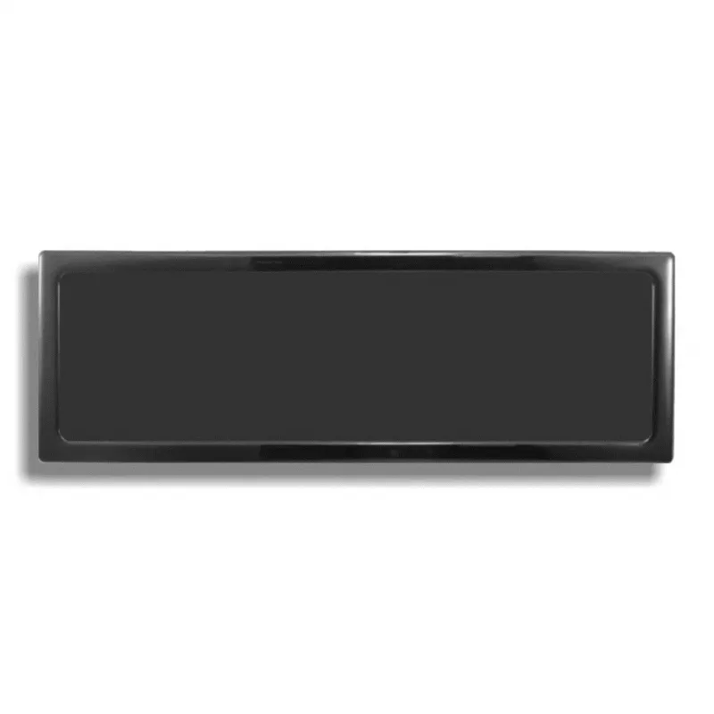 Filtro antipolvere DEMCiflex Triple 120mm O/D per aperture di ventilazione computer, nero, 120×360 mm