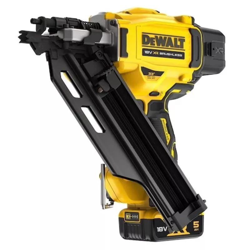 DeWalt DCN930P2 18V XR chiodatrice a batteria, 33°, 64-90 mm, 2x 5,0 Ah