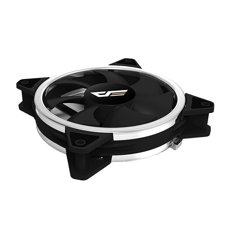 Ventola darkFlash DR12 PRO 12 cm nero 1200 U/min cuscinetto idraulico