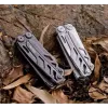 Multitool Nextool Mini FLAGSHIP NE20122 — 10-in-1 compatto in acciaio inox, nero, 67×27×17 mm, 83 g