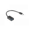 Cavo USB Lanberg AD-OTG-UC-01 0,15 m USB 2.0 USB A USB C nero
