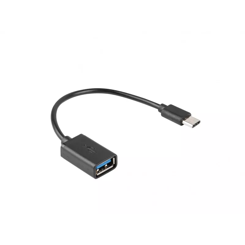 Cavo USB Lanberg AD-OTG-UC-01 0,15 m USB 2.0 USB A USB C nero