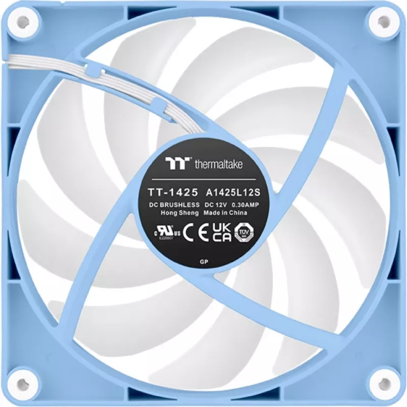 Ventola per PC THERMALTAKE CT140 Reverse ARGB Sync 140mm Hydrangea Blue confezione da 2