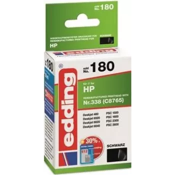 EDDING EDD-180 - inchiostro - HP - nero - 338 - confezione di ricarica - Refill - compatibile