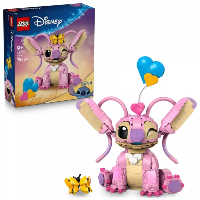 LEGO Disney mini-modello da collezione Andzia Angel 43257 — 784 pezzi, 250 mm di altezza, per bambini da 9 anni