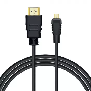 Cavo Savio CL-40/M HDMI (M) - micro HDMI (M) con Ethernet, 2 m, nero