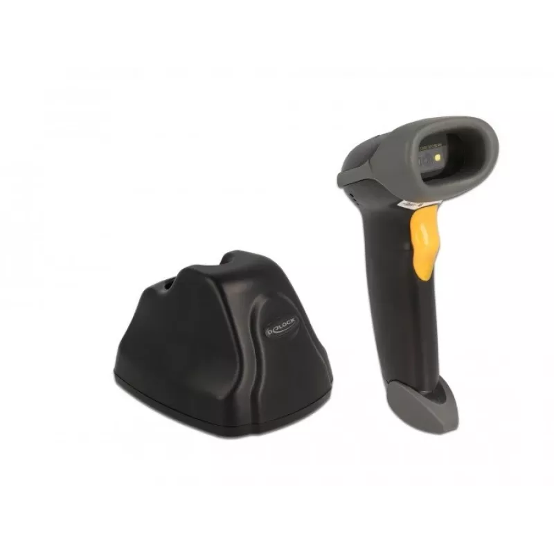 Lettore di codici a barre portatile DeLOCK 90518 1D e 2D wireless