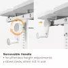 Scrivania per bambini Ergo Office ER-483 — regolabile in altezza compatta