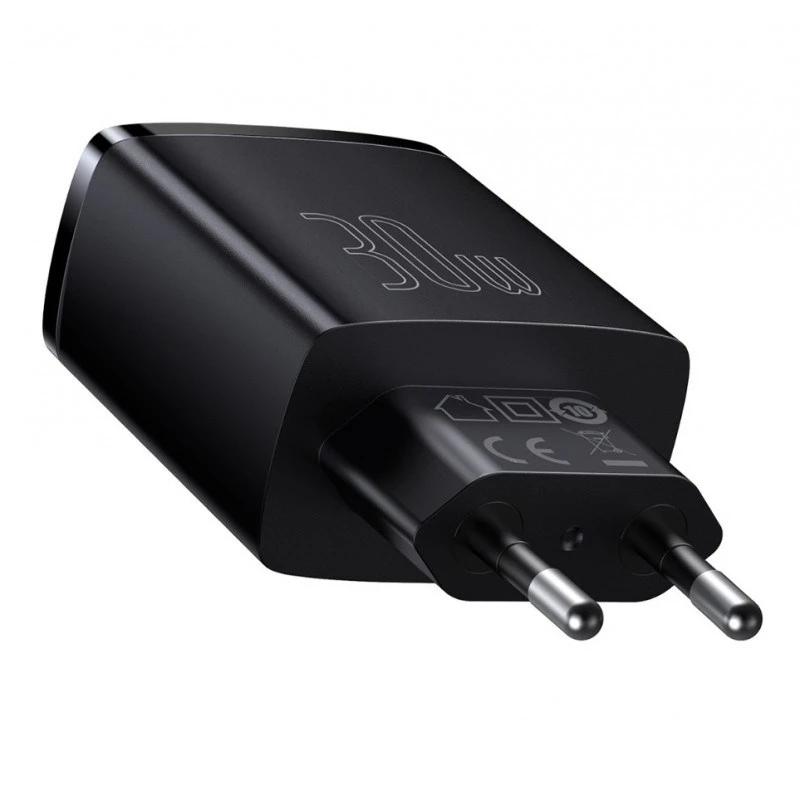 Baseus 30W Caricabatterie USB QC PD3.0 Type-C Caricabatterie rapido PD per iPhone 17 16 15 14 13 12 Pro Max Xiaomi Samsung
