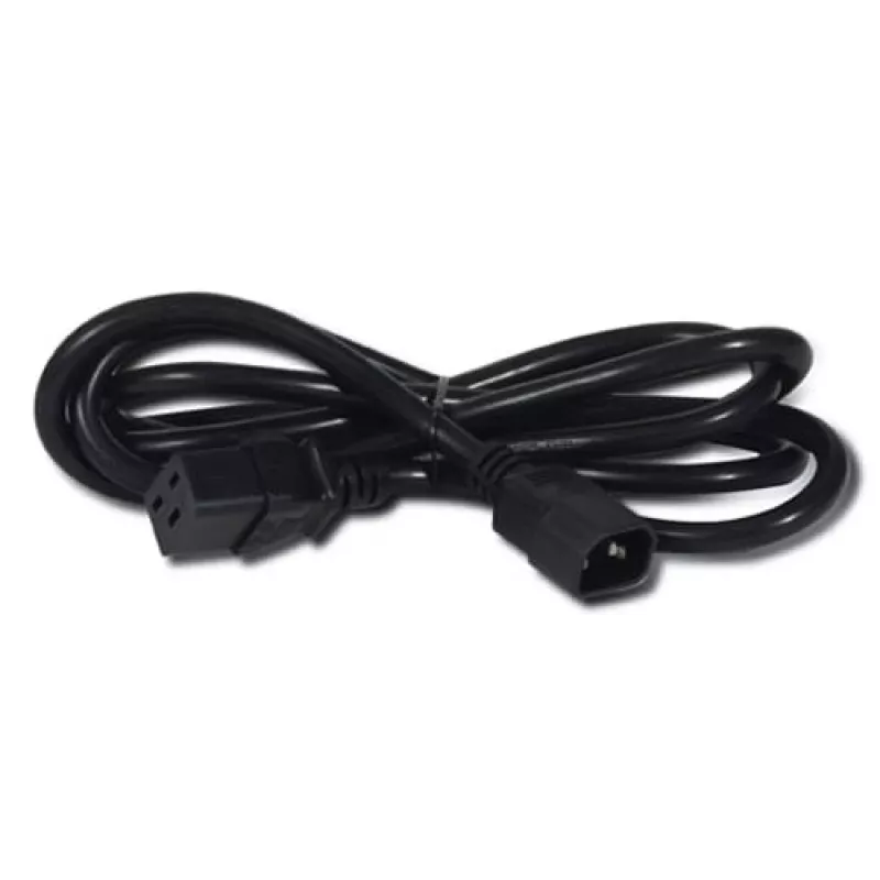 APC C19/C14 2m Nero connettore femmina C14 connettore femmina C19