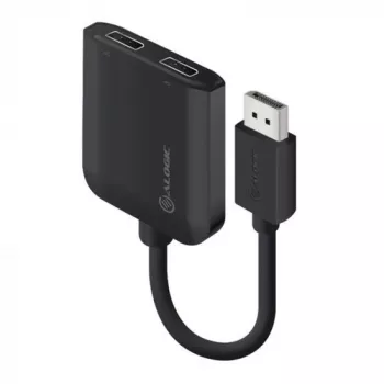Adattatore DisplayPort a doppio DisplayPort ALOGIC 4K 30 Hz