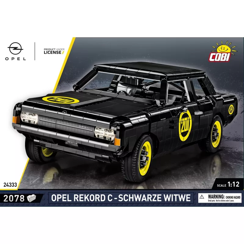 Kit Cobi Opel Rekord C, modellino auto in plastica, 2078 pezzi, età 10+