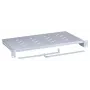 Ripiano per rack LANBERG AK-1004-S — 1U 19 pollici grigio, larghezza 483 mm, profondità 300 mm, portata 25 kg