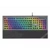 iBox Aurora K-5 Tastiera USB QWERTY argento