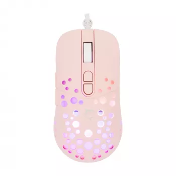 Mouse White Shark GM-9004 Tristan-2 rosa RGB USB