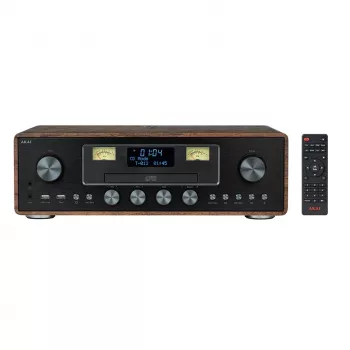 Micro sistema HiFi AKAI AM-100 RHAPSODY — mini sistema audio compatto con amplificatore integrato e riproduzione CD/USB