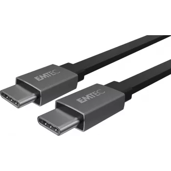 Cavo USB Emtec T700C2 1,2 m USB-C nero