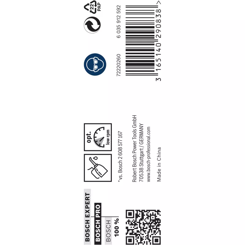 Punte per metallo Bosch HSS-G, Ø 13 mm, 5 pz.