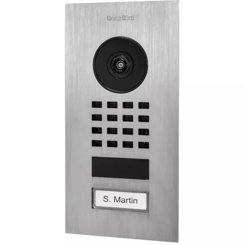Videocitofono DoorBird D1101V acciaio inox 1080p IR