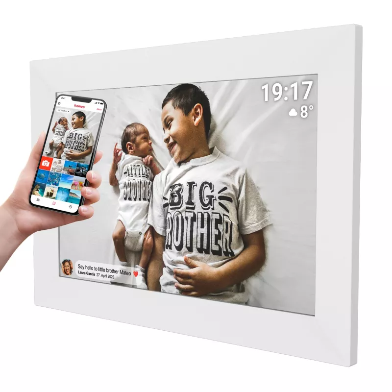 Cornice digitale DENVER PFF-1026 10,1 pollici Wi‑Fi, display touchscreen 10,1 pollici
