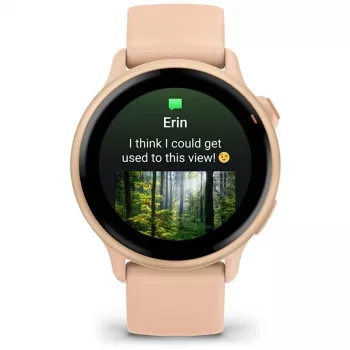 Garmin vívoactive 6 3,05 cm (1,2) AMOLED 42 mm digitale 390 x 390 pixel touchscreen rosa Wi-Fi GPS (satellitare)