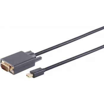 Cavo DisplayPort-VGA ShiverPeaks 10-54035 con connettore Mini DisplayPort