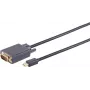 Cavo DisplayPort-VGA ShiverPeaks 10-54035 con connettore Mini DisplayPort