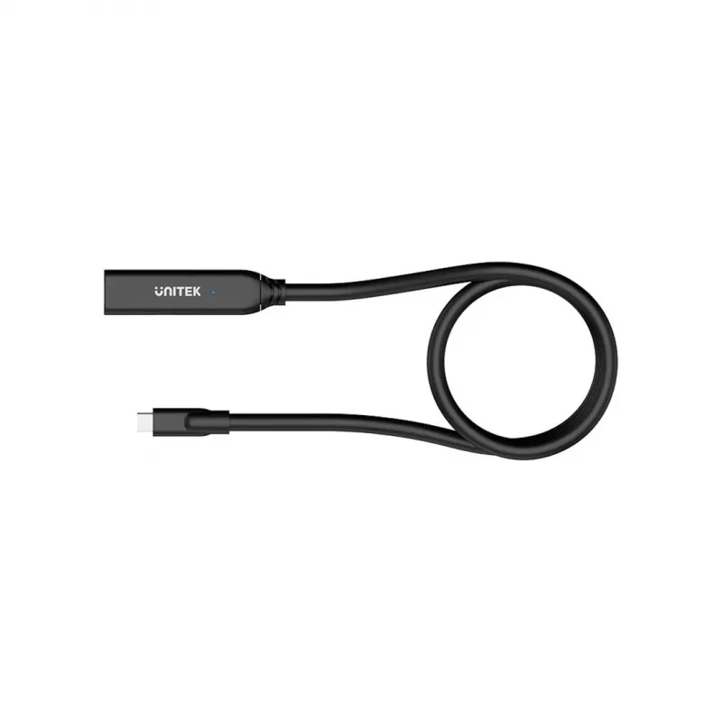 Cavo di prolunga Unitek U1335ABK01 USB-C connettore maschio a femmina, 10 Gbit/s, 5 m, nero