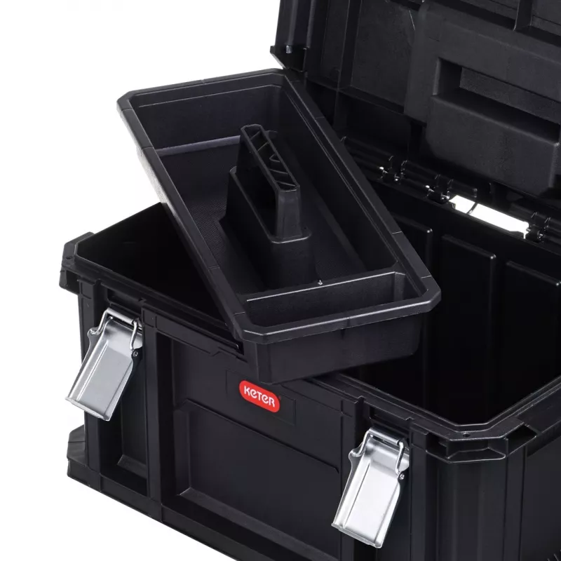 Set cassetta per attrezzi Connect Rolling System KETER