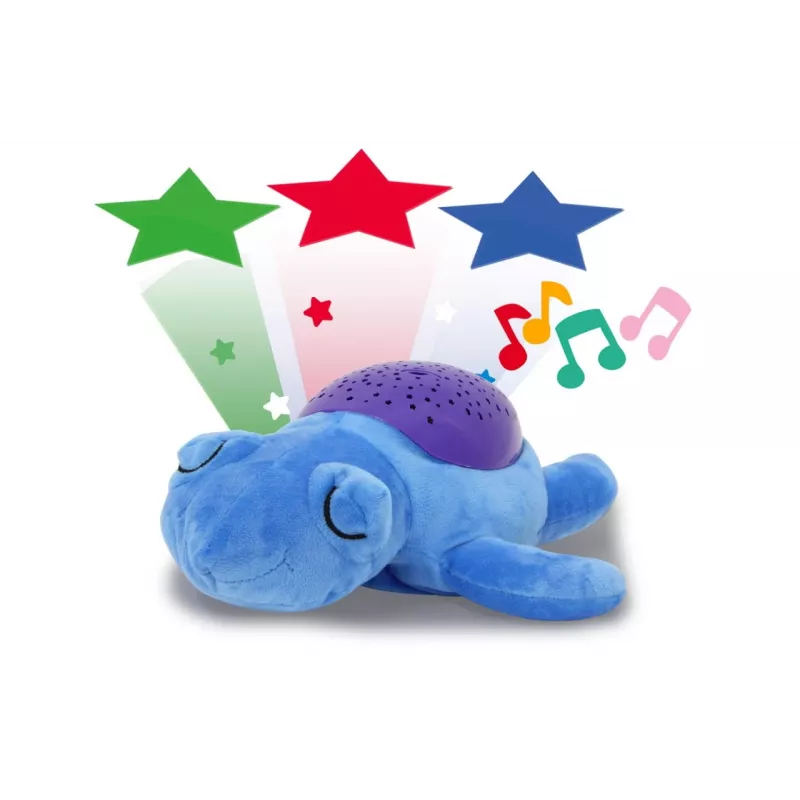Jamara Dreamy Turtle luce notturna verticale blu viola