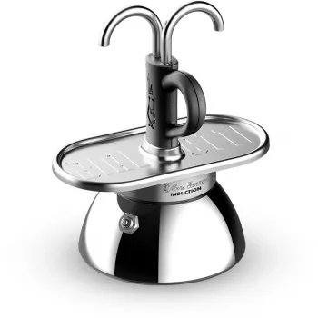 Caffettiera Moka Bialetti 0007310 argento alluminio acciaio