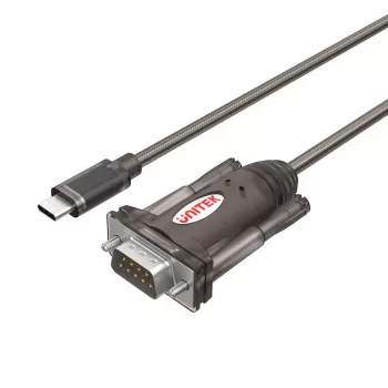 Cavo seriale Unitek Y-1105K – 1,5 m nero, connettore maschio DB-9 su connettore maschio DB-9