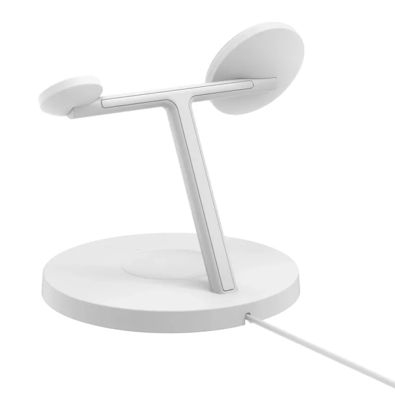 Belkin BoostCharge Pro cuffie, smartphone, smartwatch bianco USB ricarica wireless ricarica rapida per interni